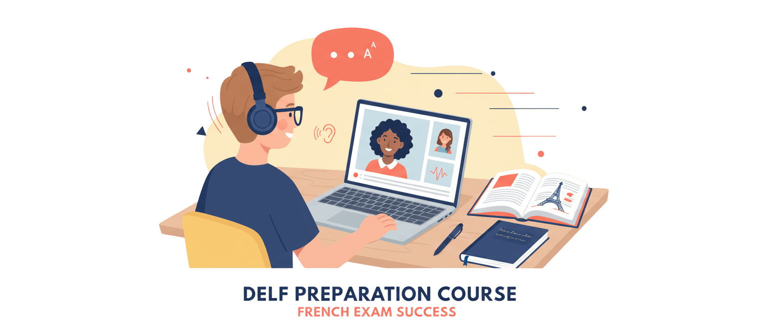 DELF Preparation course illustration